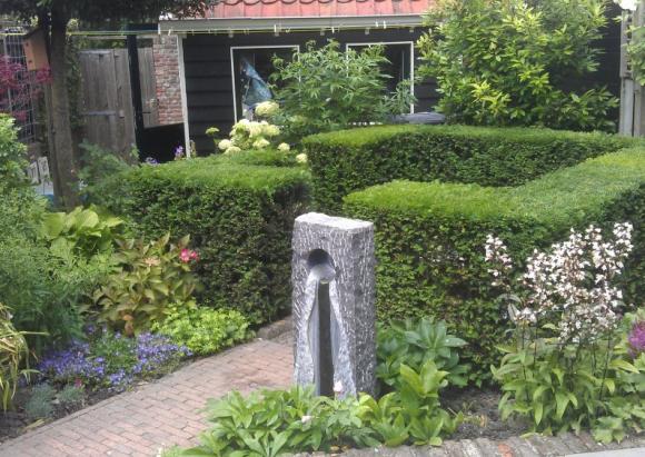 Kleine tuin met groen karakter