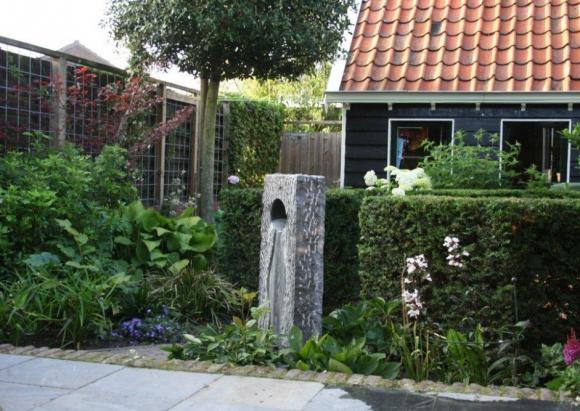 Kleine tuin met groen karakter